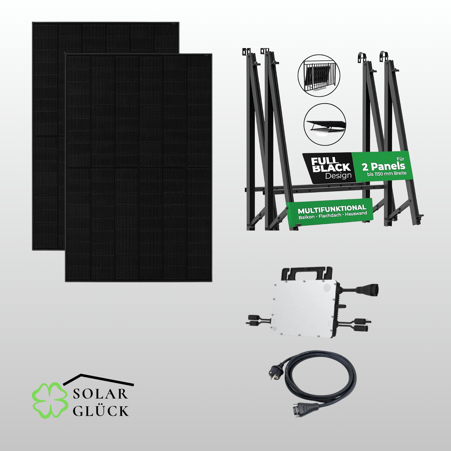 ADVANCED Set – mit Halterung für mehr Komfort