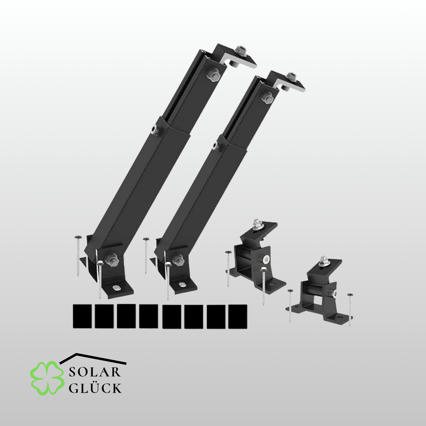 Flachdachhalterung für PV-Modul