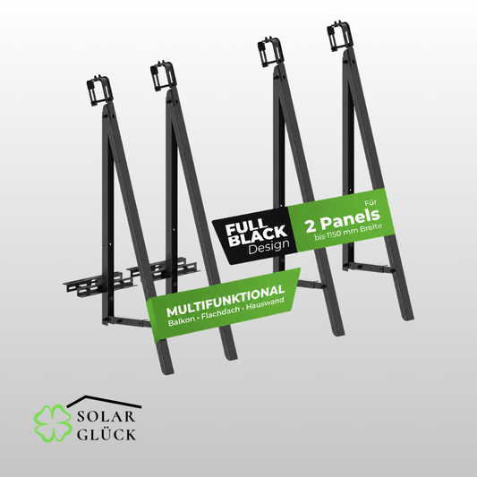 PV-Modulhalterung 4-in-1 – Die All-in-One Lösung (2er Set)